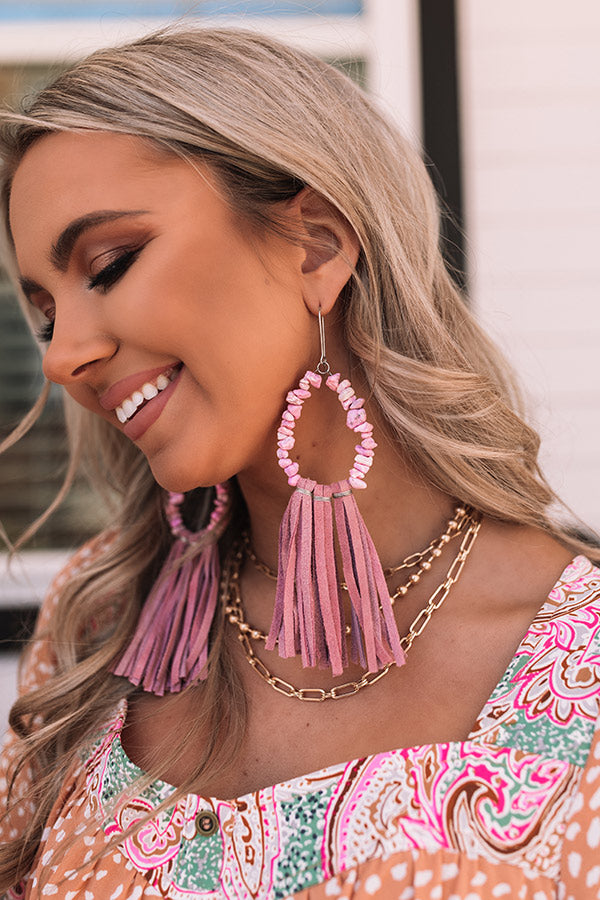 Riviera Kisses Tassel Earrings Image - 2