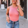 Skip Town Seamless Bodysuit In Rose Image - 1