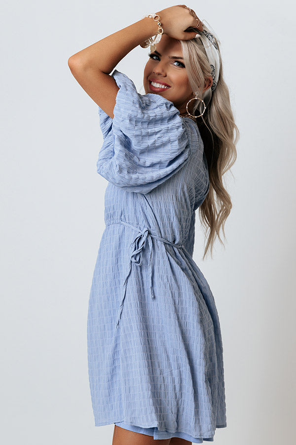 Melbourne Bliss Shift Dress In Sky Blue Image - 3