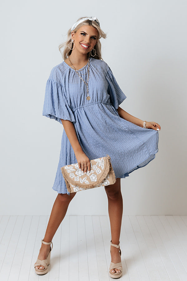Melbourne Bliss Shift Dress In Sky Blue Image - 1