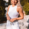 Skip Town Seamless Bodysuit In White Image - 1