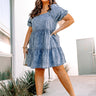 Pass Through Town Chambray Dress Curves Image - 1