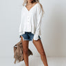 Forever Sweet Shift Top In White Image - 1