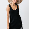 Forever Sunkissed Knit Tunic Dress In Black Image - 1