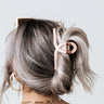 Friendly Gaze Hair Claw Clip In Latte Image - 1