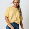 Popular Opinion Shift Tee In Primrose Yellow Image - 1