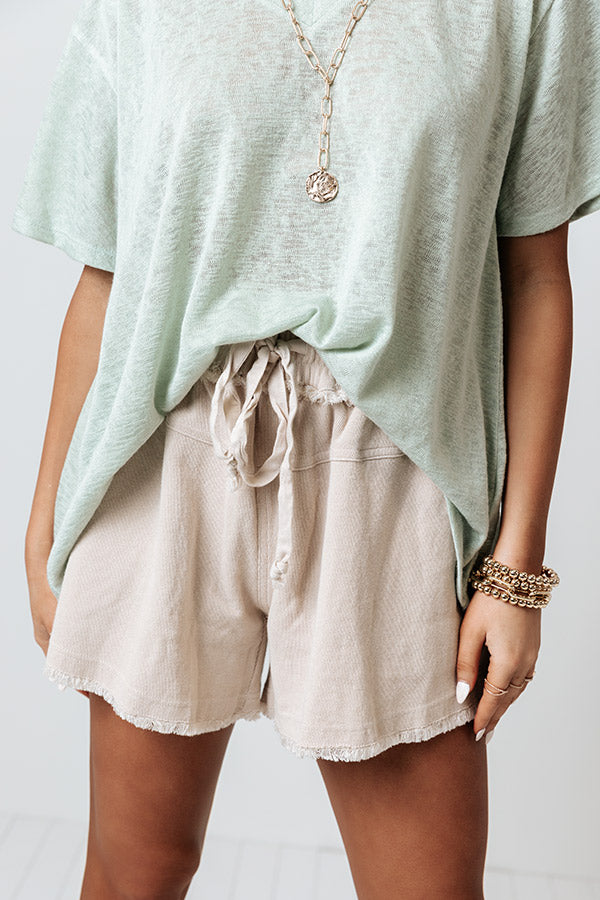 En Route Shorts In Birch Image - 2