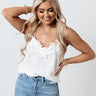 Blissed Out Crochet Tank In Ivory Image - 1