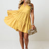 Friendly Advice Shift Dress In Golden Honey Image - 1