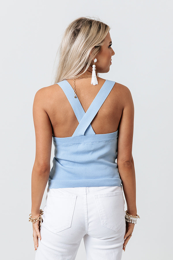 High Voltage Tank In Sky Blue Image - 1