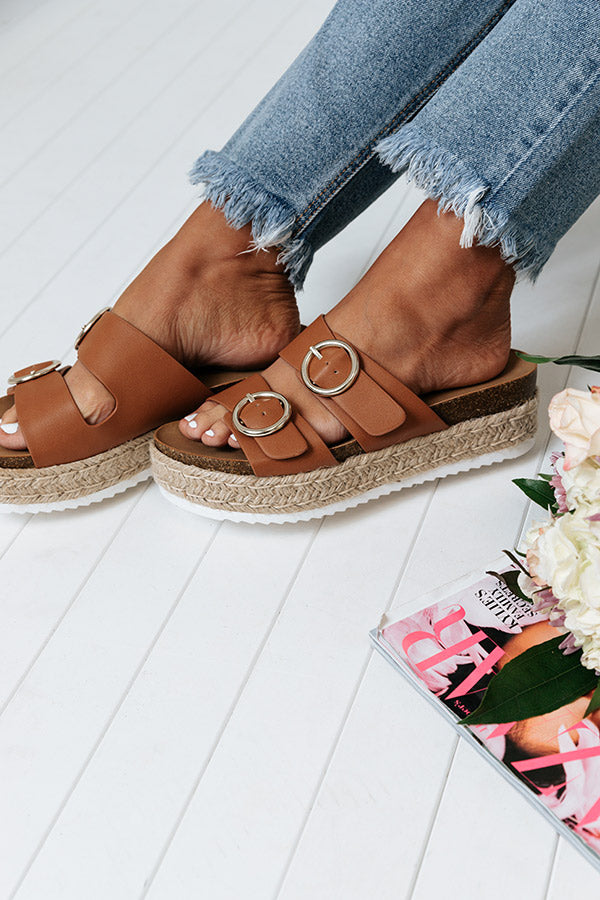 The Villa Espadrille In Camel Image - 3