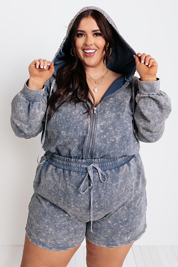 Plan For Sand Mineral Wash Romper Curves Image - 4