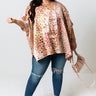 Coconut Paradise Leopard Tunic In Rose Quartz Curves Image - 1