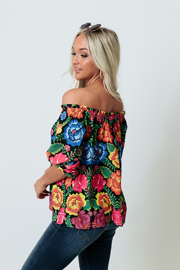 Turks And Caicos Crush Shift Top Image - 4