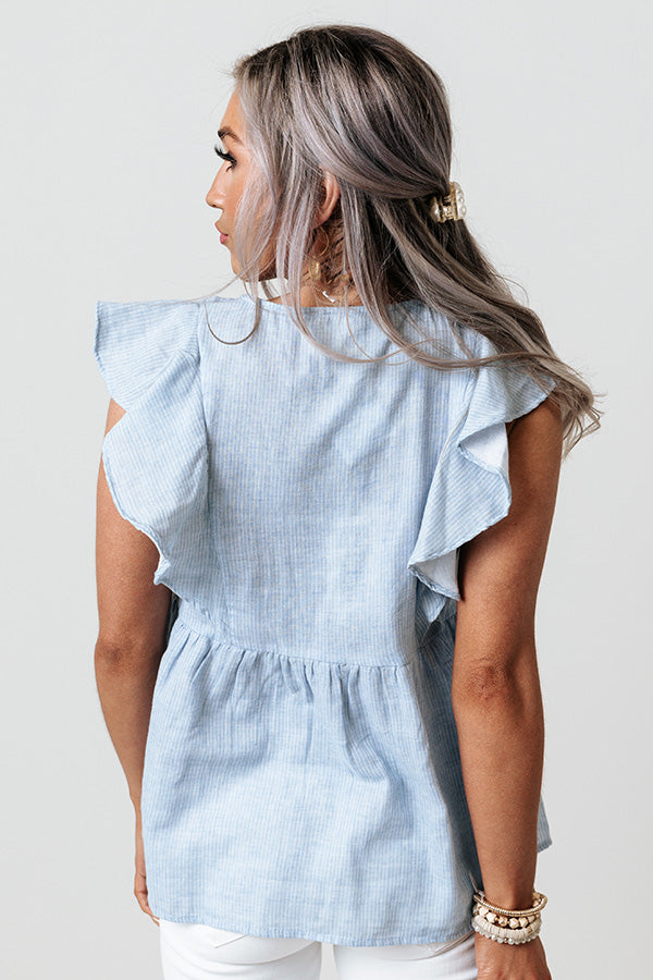 Gardenia Charm Embroidered Shift Top Image - 2