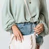Adventure In The Air Faux Leather Crossbody In Birch Image - 1