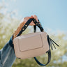 Remember Me Fondly Faux Leather Crossbody In Latte Image - 1