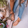 The Rosie Sandal In Light Pink Image - 1