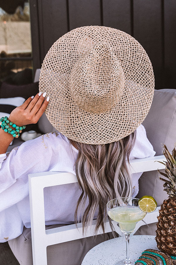 Wanderlust Summer Straw Hat Image - 3