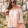 Flirty Phase Off Shoulder Top in Birch Image - 1