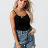 Good Tidings Seamless Cami In Black Image - 1