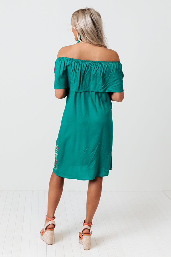 Simply Meant To Be Embroidered Dress Image - 4