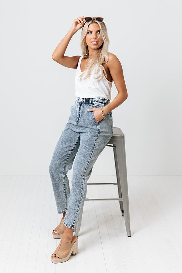 The Cassie High Waist Relaxed Skinny