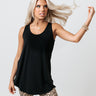 Meet Me At The Sandbar Shift Tank In Black Image - 1
