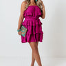 Copa Cabana Ruffle Dress In Orchid Image - 1