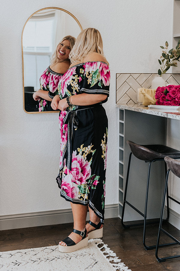 Holding Hands In Hawaii Midi Dress Curves Image - 3