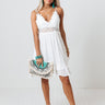 Refined Beauty Lace Dress In White Image - 1