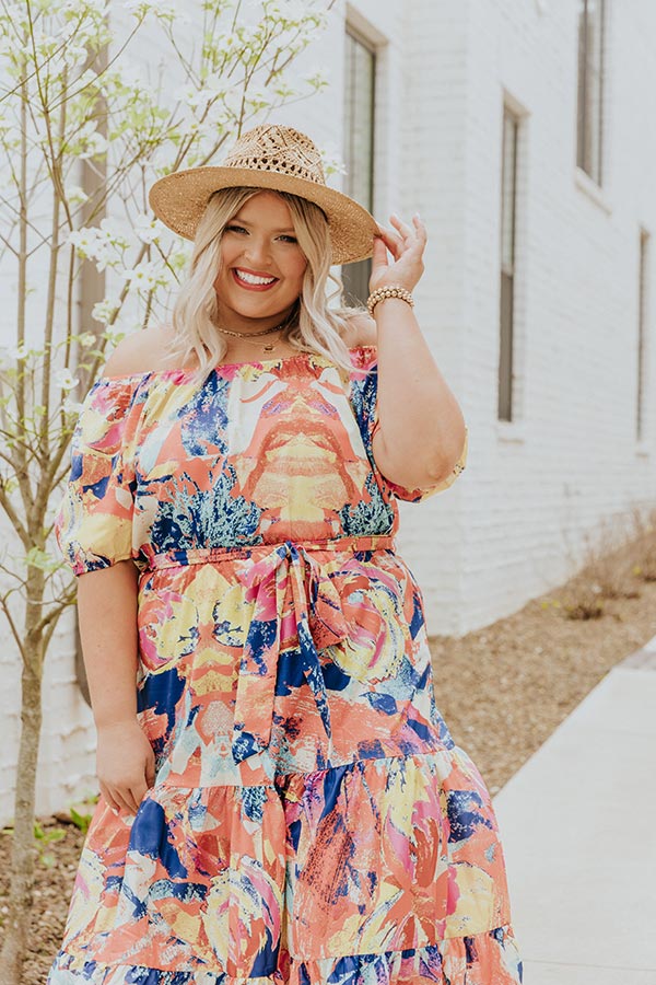 Wanderlust Summer Shift Dress Curves Image - 4