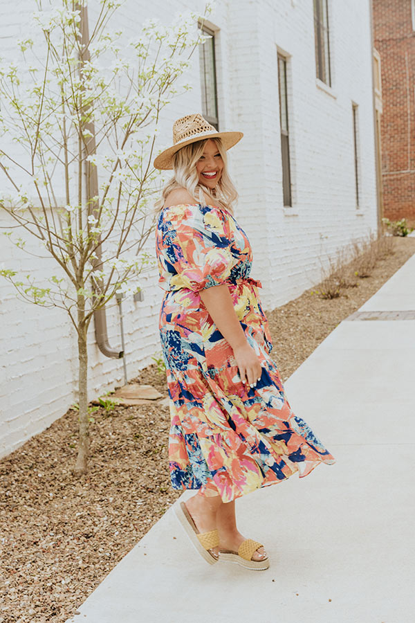 Wanderlust Summer Shift Dress Curves Image - 5