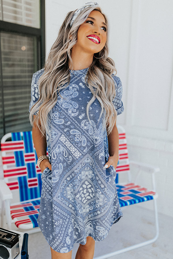 Start Of Summer T-Shirt Dress Image - 4