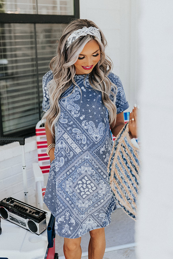 Start Of Summer T-Shirt Dress Image - 1