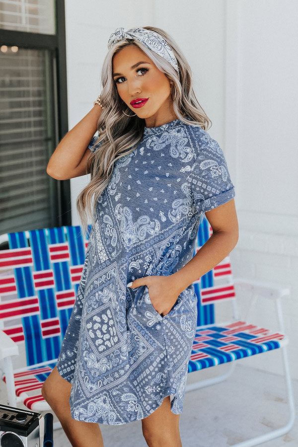 Start Of Summer T-Shirt Dress Image - 5