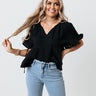 Loving You Well Shift Top In Black Image - 1