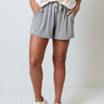 Iced Matcha Shorts In Grey Image - 1
