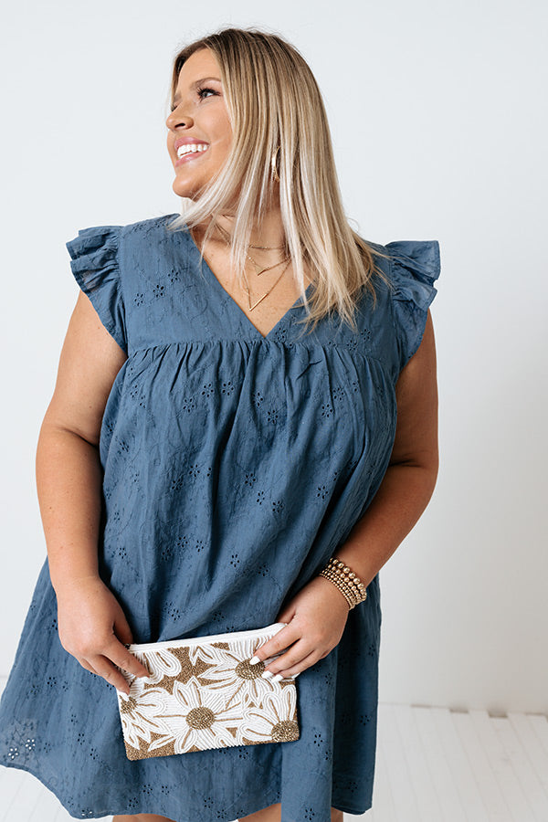 Saturday Afternoon Eyelet Dress   Curves Image - 5