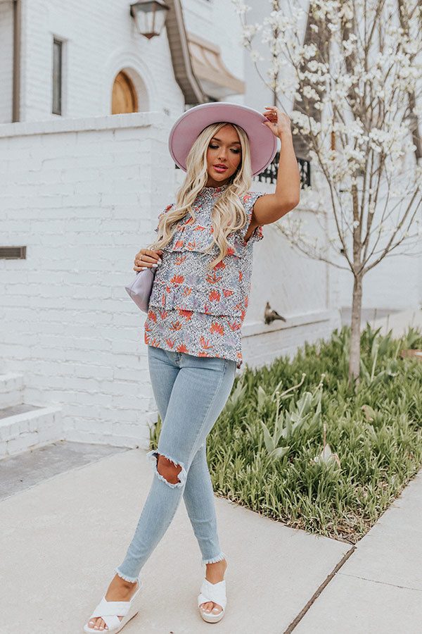 Beautiful Heart Ruffle Top Image - 1