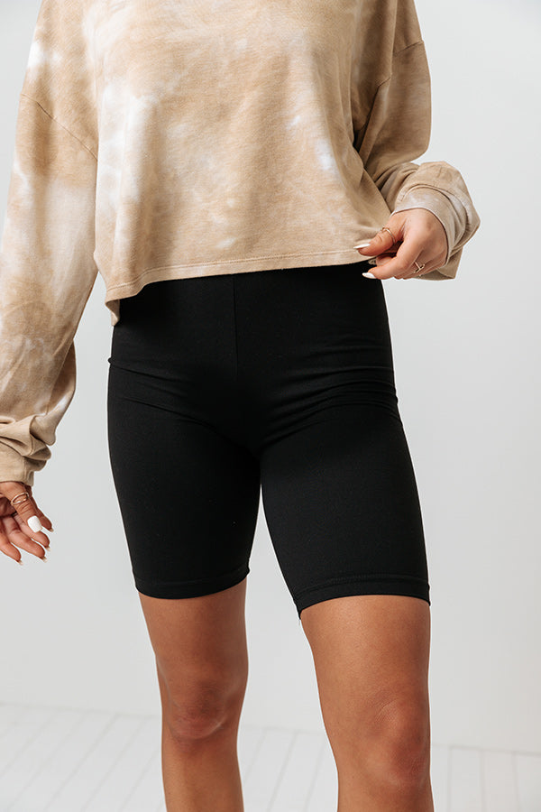 Yoga Babe High Waist Biker Shorts Image - 2