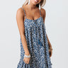 Starlit Summer Shift Dress In Blue Image - 1