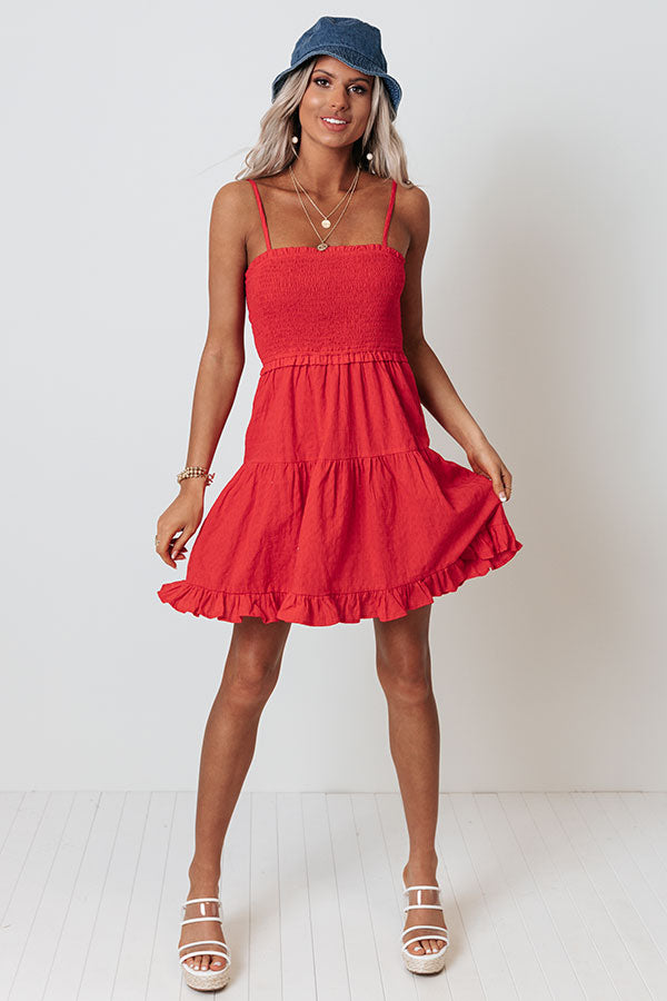 Sparkler Kisses Smocked Dress Image - 3