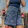 American Sweetheart Paisley Skirt In Navy Image - 1