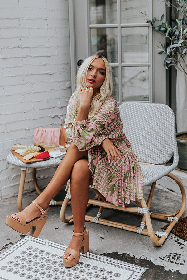 Malibu Mansion Shift Dress Image - 3