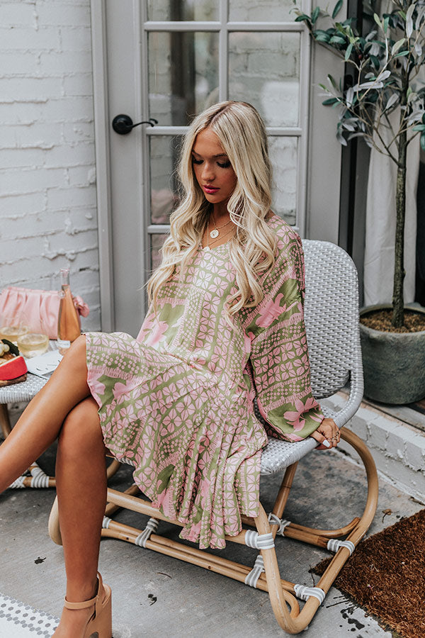 Malibu Mansion Shift Dress Image - 1