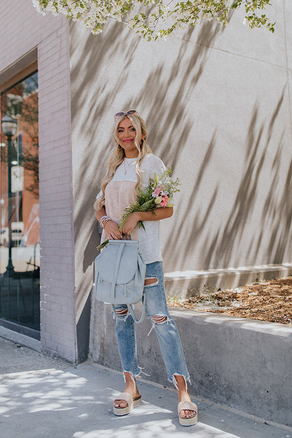 Live And Learn Colorblock Knit Top Image - 1