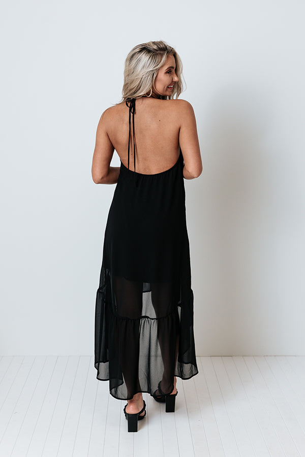 Endless Twirls Dress In Black Image - 4