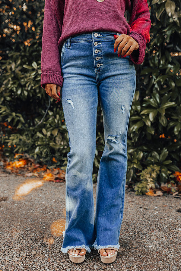 KanCan The Daisy Jane High Waist Flare Image - 1