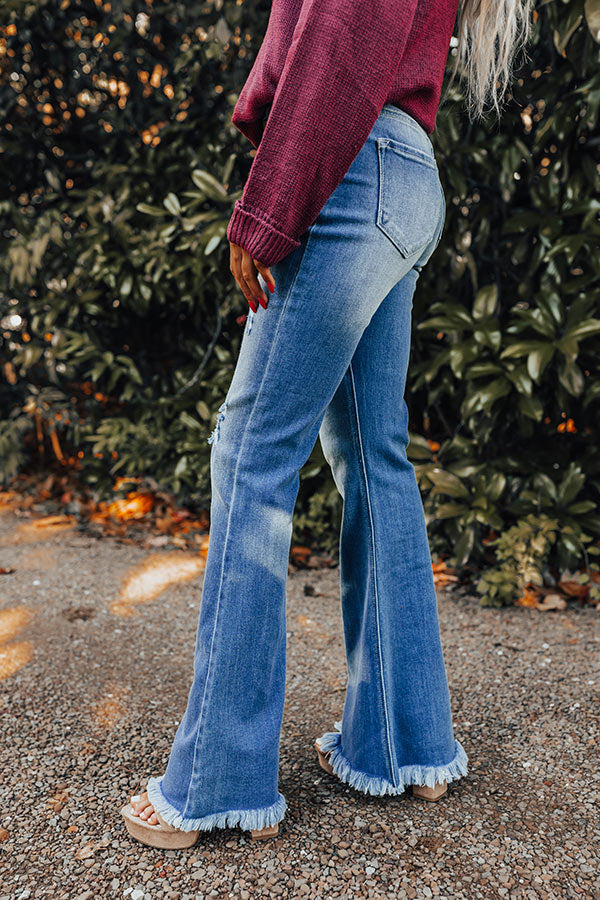 KanCan The Daisy Jane High Waist Flare Image - 3